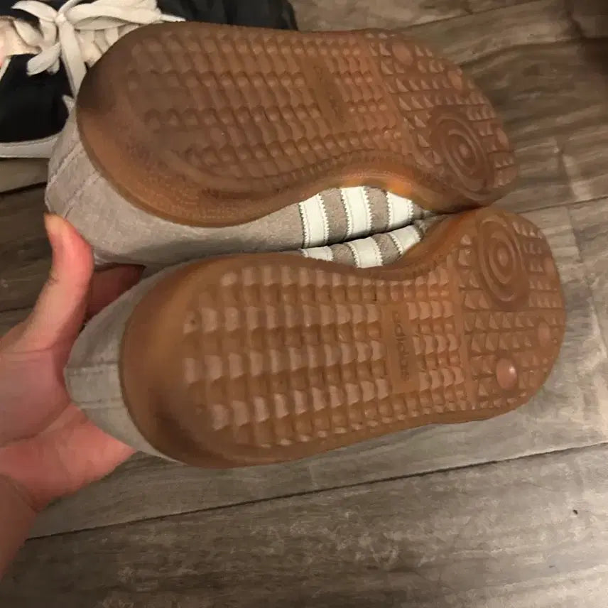 [BUNJANG] Adidas Samba OG Chalky Brown Core White Sneakers / 중고)정품 260 아디다스 삼바 OG 초키 브라운 코어 화이트