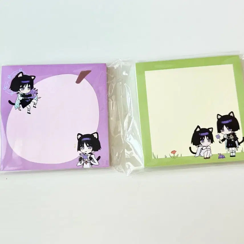 [SOLD OUT] 미개봉 일괄 급처) 원신 방랑자 가부키모노 떡메모지 일괄 양도  판매