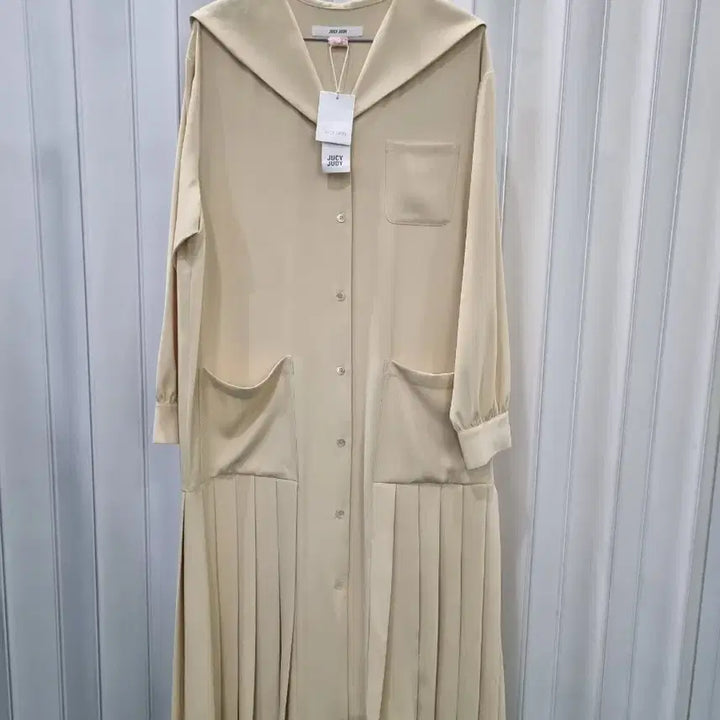 [BUNJANG] Juicy Judy Sailor Collar Long Dress / 쥬시쥬디 새상품 세일러 칼라 롱 원피스