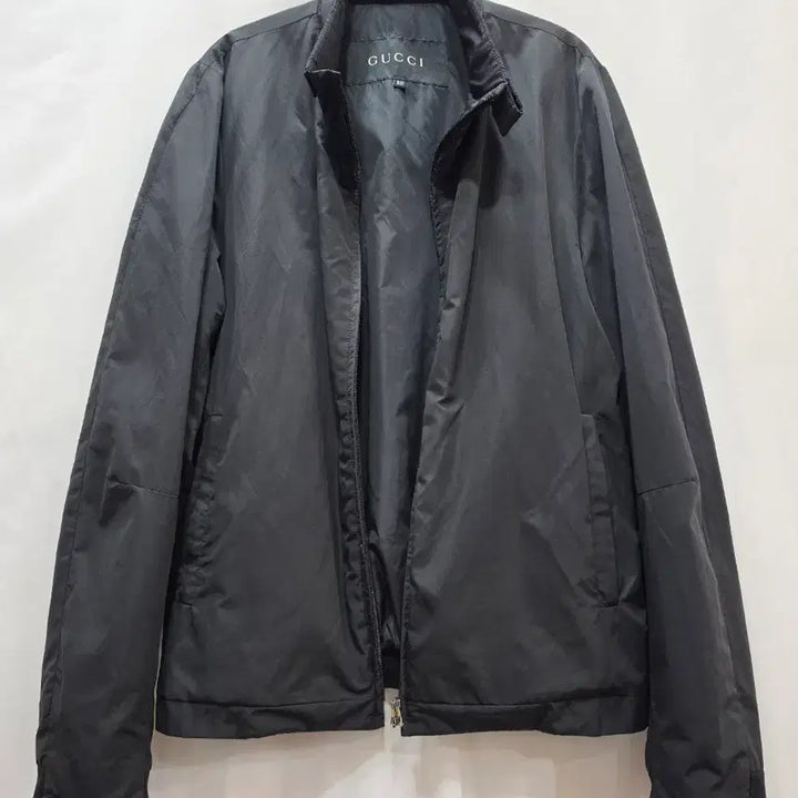 [BUNJANG] Gucci Black Nylon Zip-Up Jacket / (정품)구찌 블랙 나일론 집업자켓