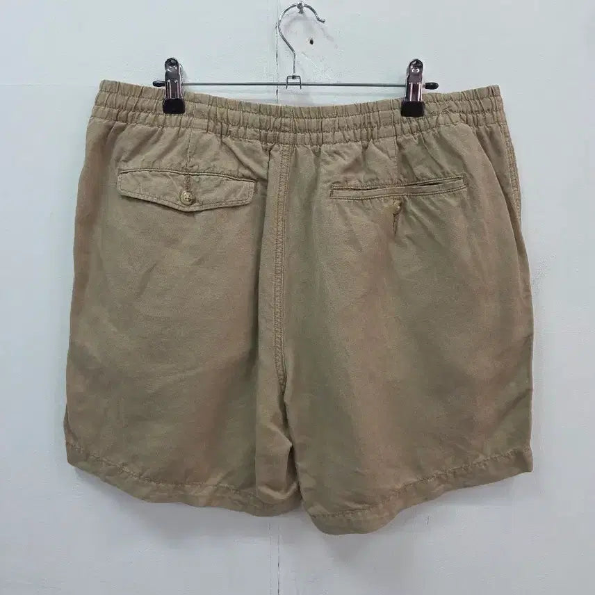 [SOLD OUT] L QR정품 폴로 랄프로렌 린넨 반바지 베이지