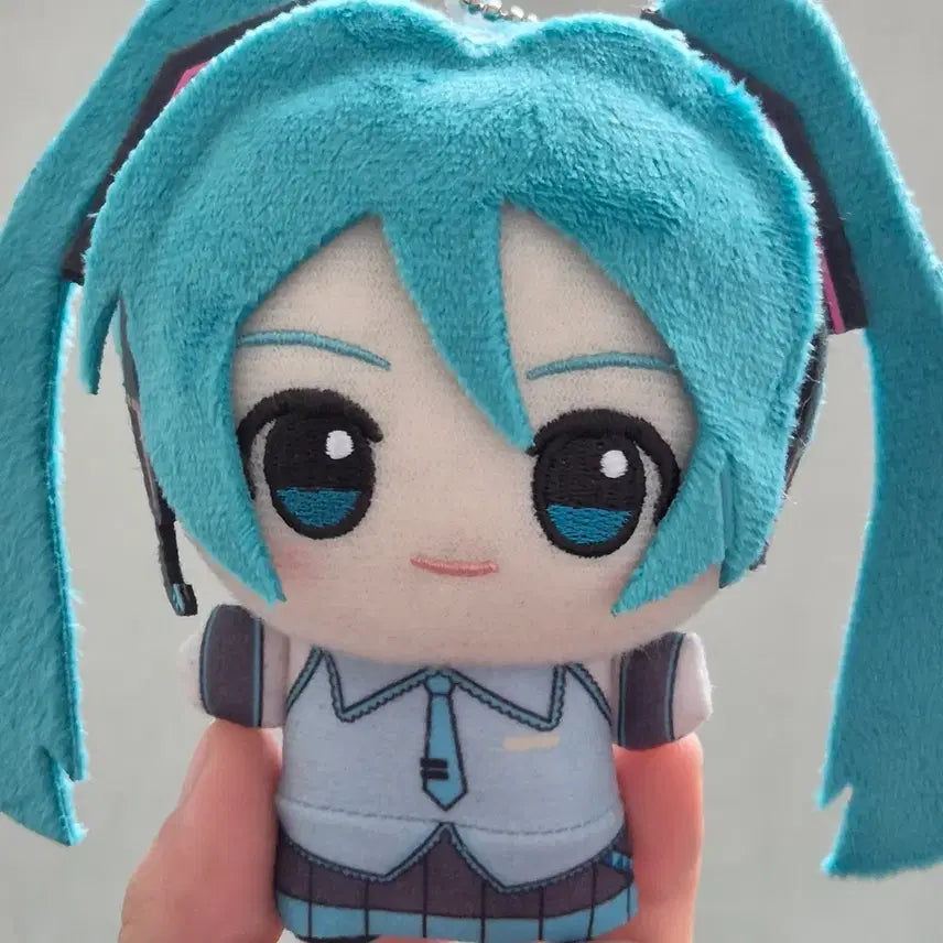 [BUNJANG] Bandai Vocaloid Hatsune Miku Chibi Nuigurumi Plush Doll / 반다이 보컬로이드 하츠네 미쿠 치비 누이구루미 인형