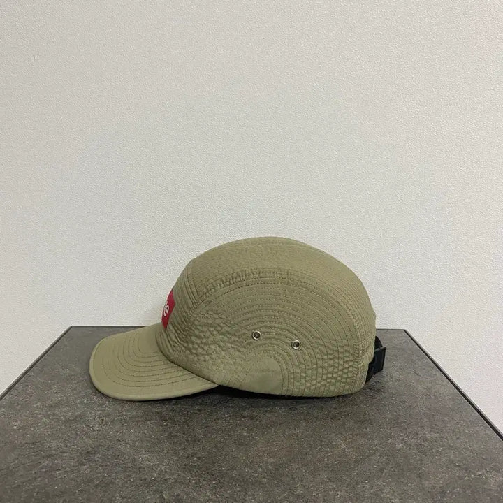 [BUNJANG] Supreme Box Logo Camp Cap Hat Stitch Tan / (OS) 슈프림 박스로고 캠프캡 모자 스티치 탄