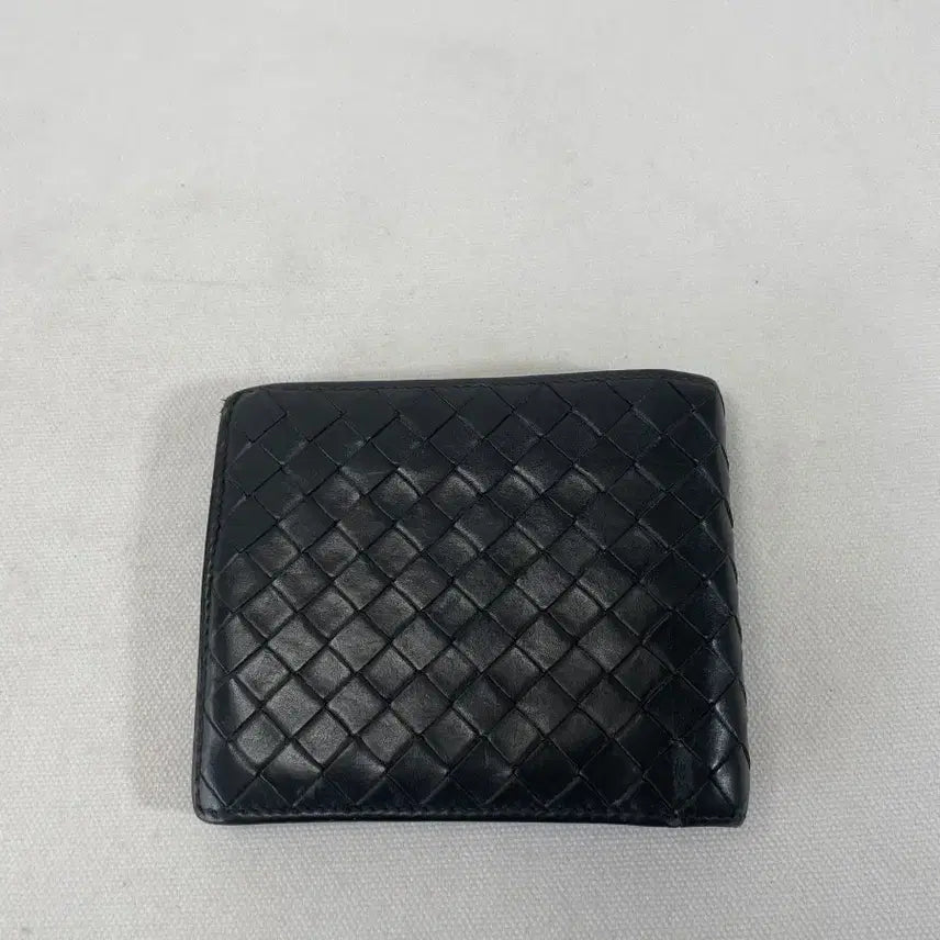 [BUNJANG] Bottega Veneta Intrecciato Bifold Wallet / [블랙] 보테가베네타 인트레치아토 반지갑 남자지갑