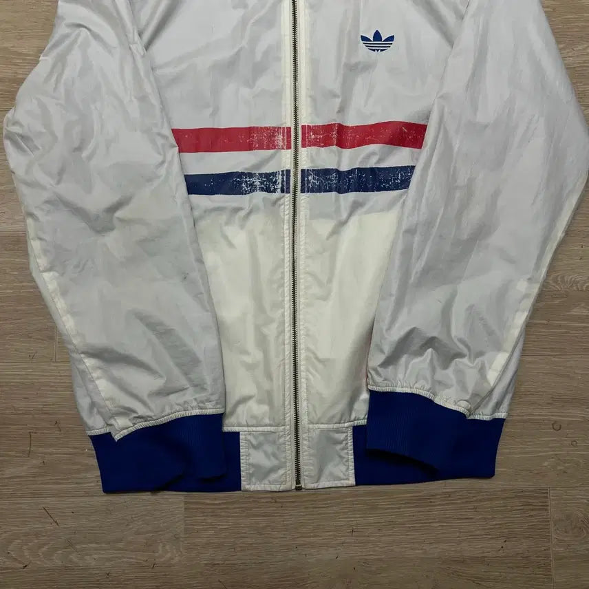 [BUNJANG] Adidas Daley Thompson Reversible Windbreaker Jacket Blue/White XL/105 / 아디다스 데일리 톰슨 리버시블 바람막이 자켓 [블루/화이트] XL/105
