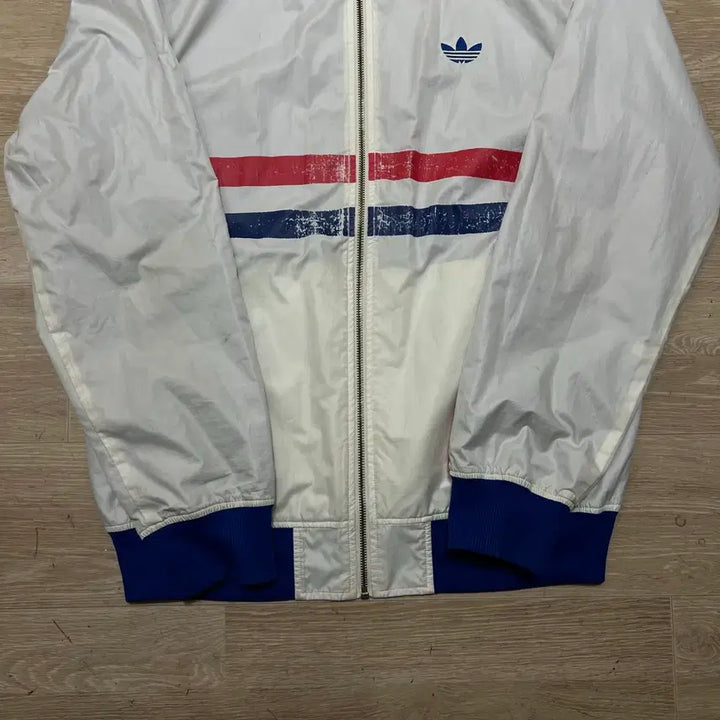 [BUNJANG] Adidas Daley Thompson Reversible Windbreaker Jacket Blue/White XL/105 / 아디다스 데일리 톰슨 리버시블 바람막이 자켓 [블루/화이트] XL/105