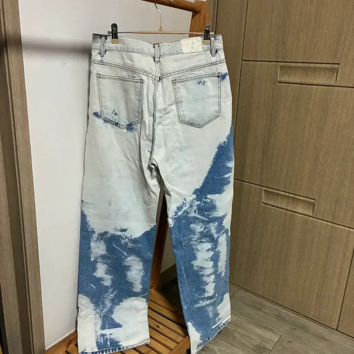 [BUNJANG] White Wash Denim Pants / 화이트 워싱 데님 팬츠
