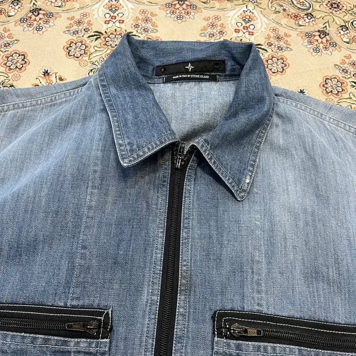 [SOLD OUT] 05ss 스톤아일랜드 데님 오버셔츠