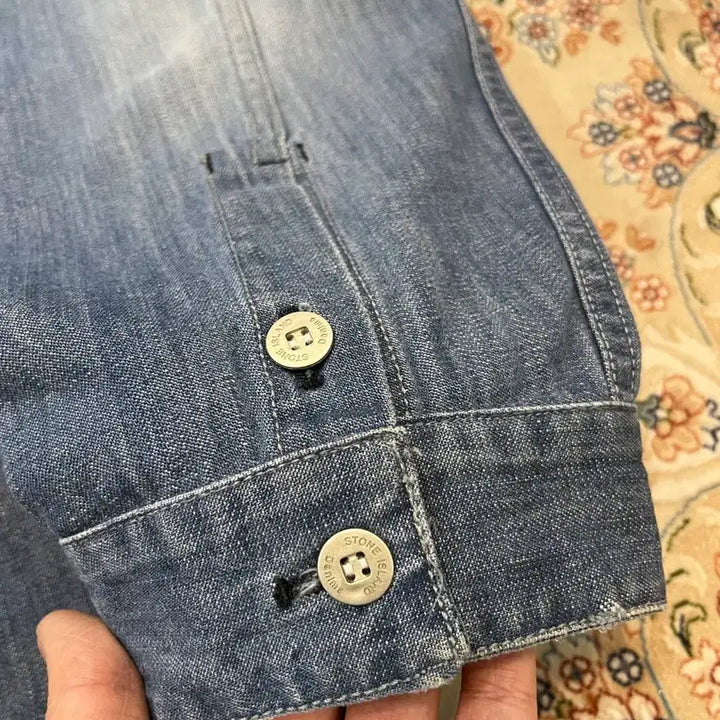 [SOLD OUT] 05ss 스톤아일랜드 데님 오버셔츠