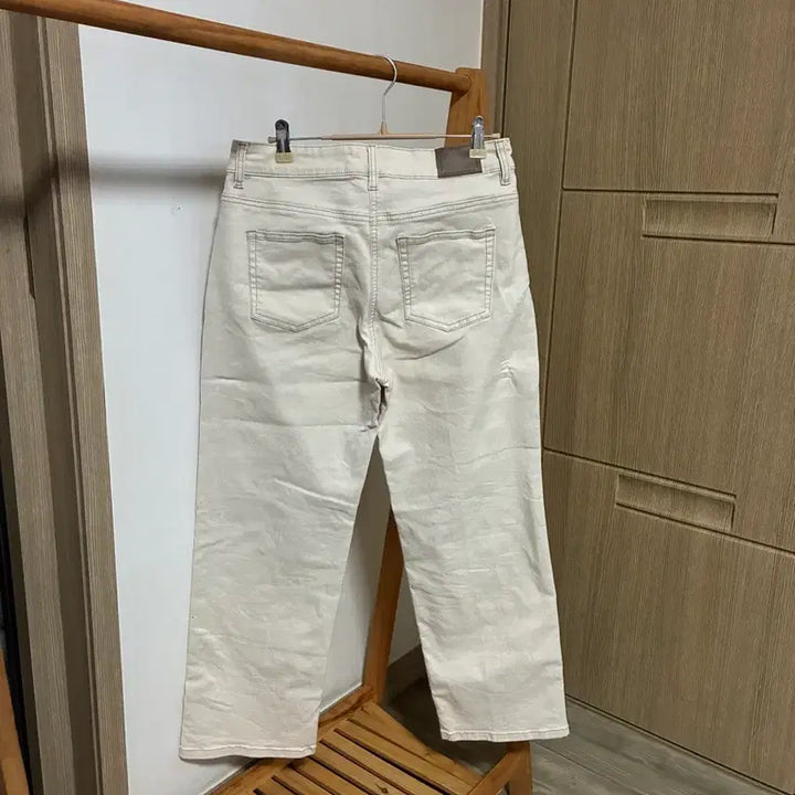 [BUNJANG] Ivory Denim Pants / 아이보리 데님 바지