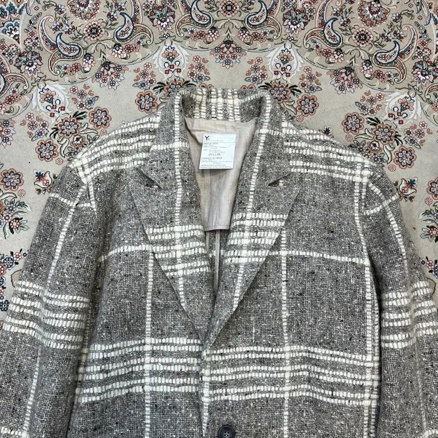 [BUNJANG] Yohji Yamamoto Tweed Blazer / 요지야마모토 ys 트위드 블레이저