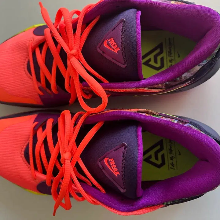 [BUNJANG] Nike Zoom Freak 2 Bright Mango Basketball Shoes / 나이키 줌 프릭(FREAK)2 브라이트 망고 농구화