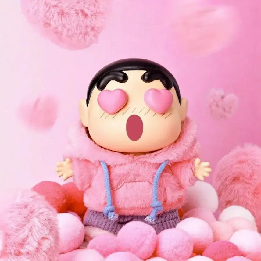 [BUNJANG] Crayon Shin-chan Heart Series Figure / 짱구 감정도파민 시리즈 하트뿅뿅