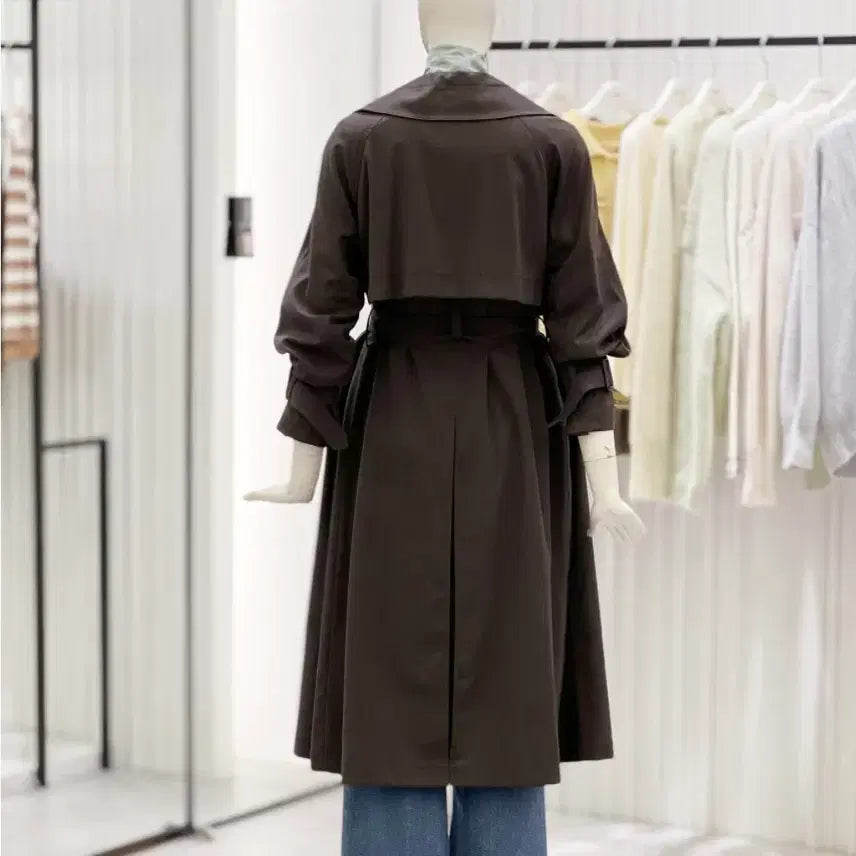 [BUNJANG] CC Collect Double Button Trench Coat / 23FW CC COLLECT 플랩 포인트 더블버튼 트렌치코트
