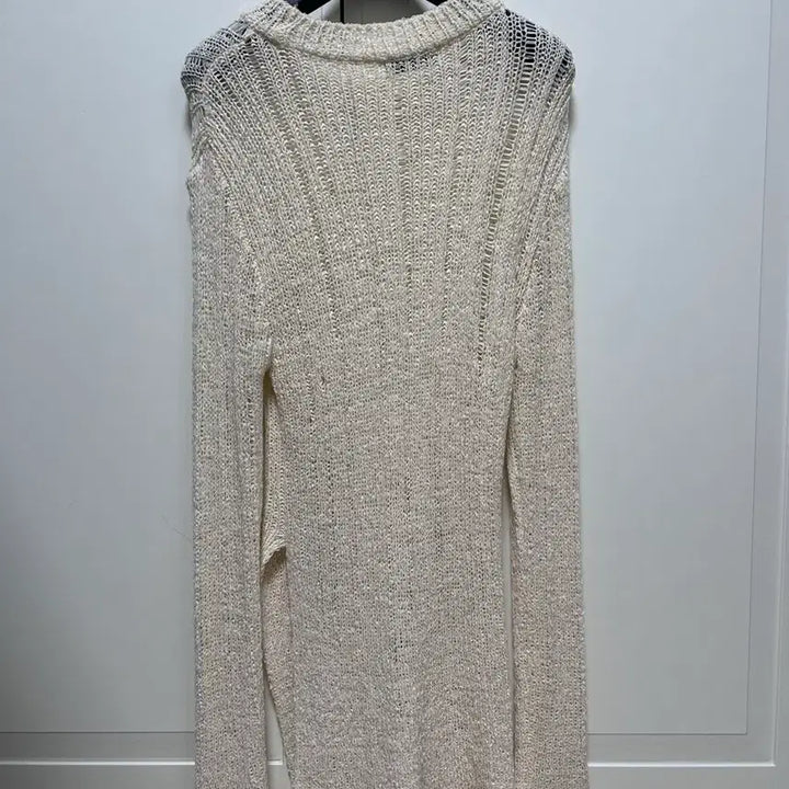 [BUNJANG] Arvo Sheer Knit Pullover / [새] 아르보 그물 시스루 니트 풀오버