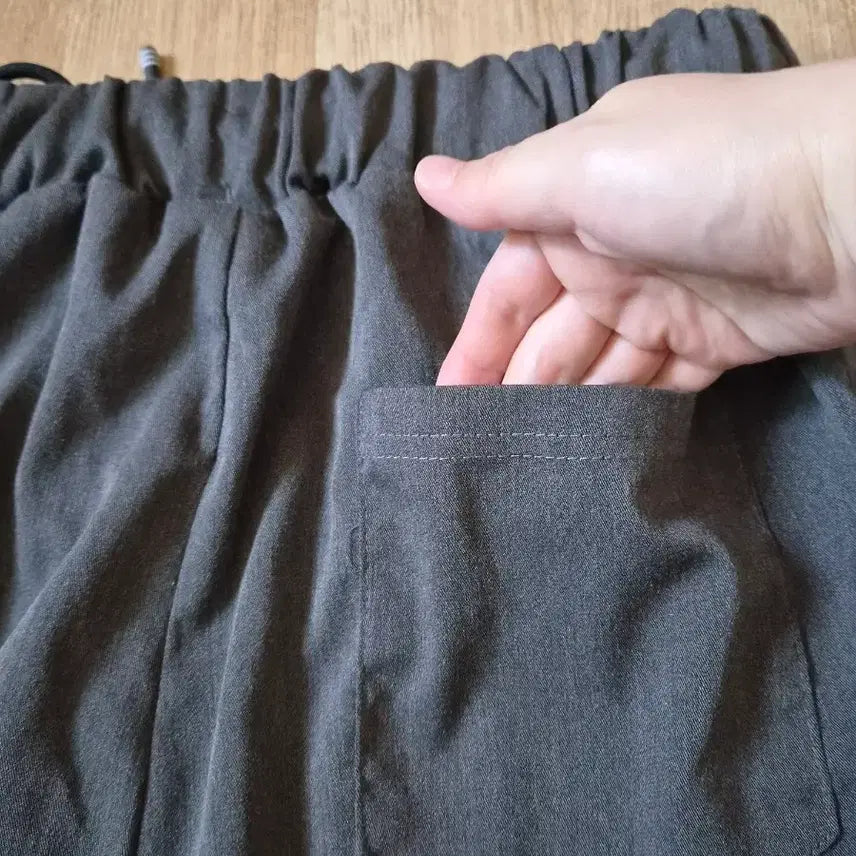 [BUNJANG] Black and Gray Long Pants Bundle Set / 여성 검정색과 회색 긴바지 L사이즈 2개 일괄판매