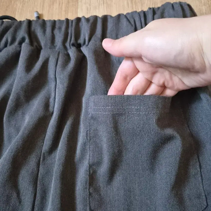 [BUNJANG] Black and Gray Long Pants Bundle Set / 여성 검정색과 회색 긴바지 L사이즈 2개 일괄판매