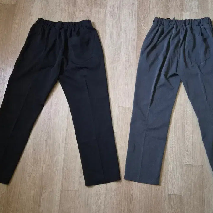[BUNJANG] Black and Gray Long Pants Bundle Set / 여성 검정색과 회색 긴바지 L사이즈 2개 일괄판매