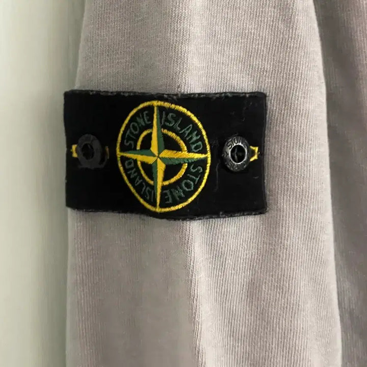 [BUNJANG] Stone Island Sweatshirt Lavender Gray / 스톤아일랜드 맨투맨 라벤더그레이 100