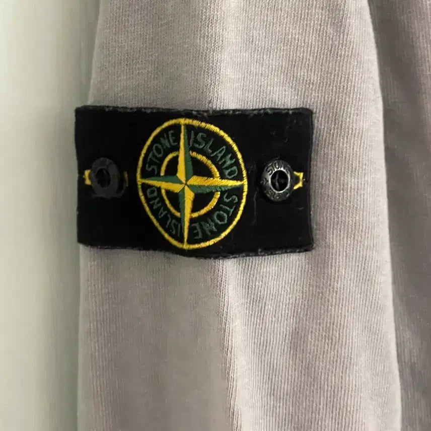 [BUNJANG] Stone Island Sweatshirt Lavender Gray / 스톤아일랜드 맨투맨 라벤더그레이 100