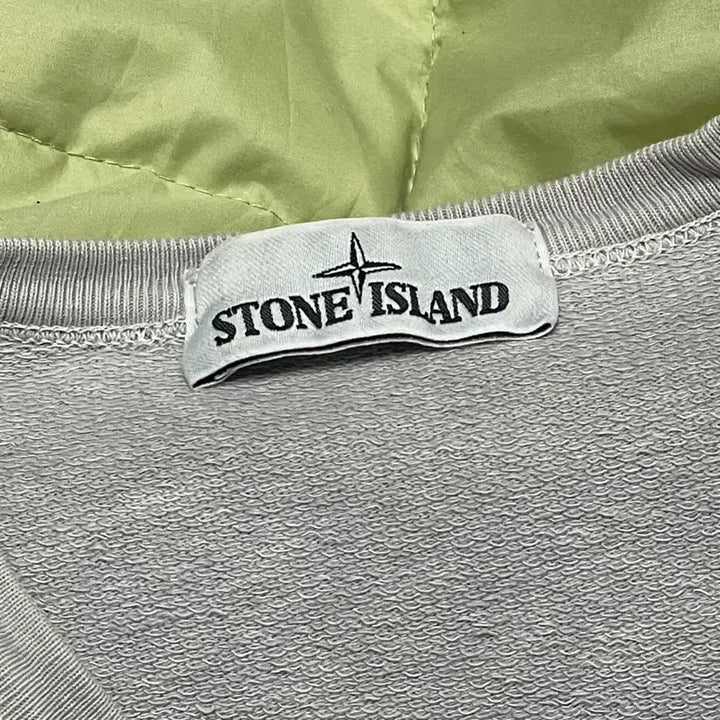 [BUNJANG] Stone Island Sweatshirt Lavender Gray / 스톤아일랜드 맨투맨 라벤더그레이 100
