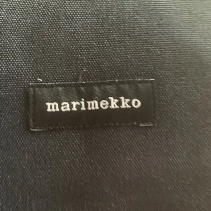 [BUNJANG] Marimekko Black Tote Bag / 마리메꼬 블랙 쇼퍼백 토트백
