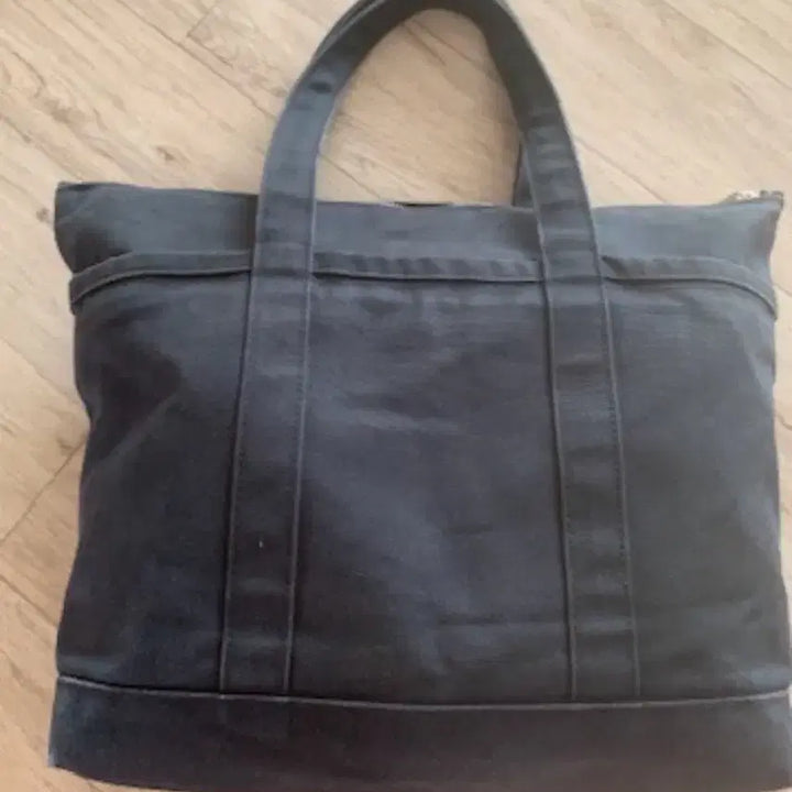 [BUNJANG] Marimekko Black Tote Bag / 마리메꼬 블랙 쇼퍼백 토트백