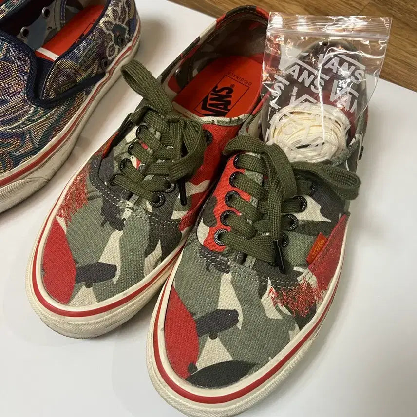 [SOLD OUT] 반스 나이젤카본 OG 어센틱 LX 아미 그린 카모