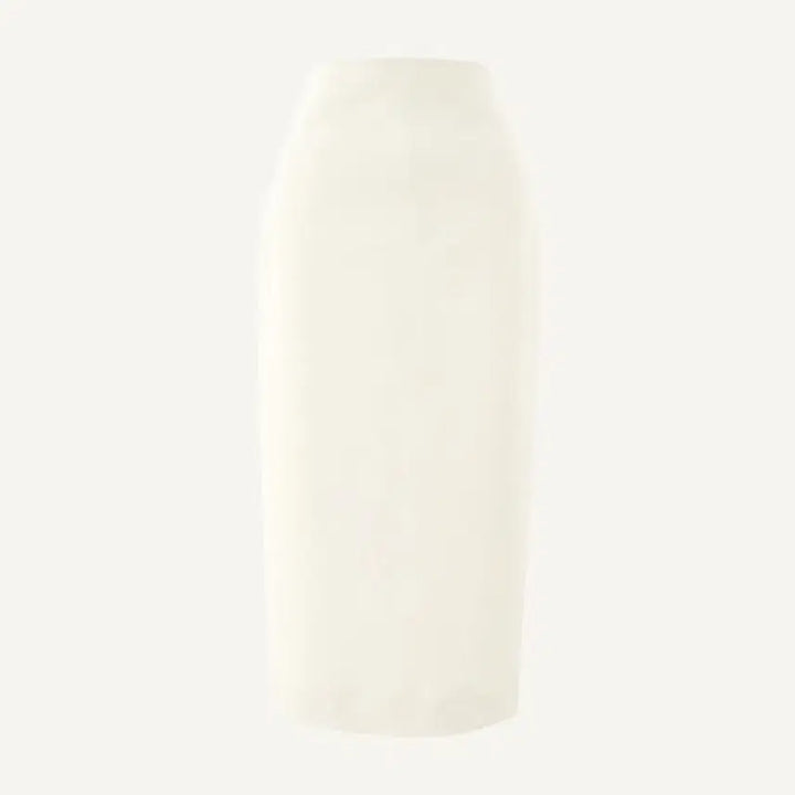 [BUNJANG] SiiL Line High Rise Skirt Cream XS / 시에 라인 하이라이즈 스커트 크림 XS