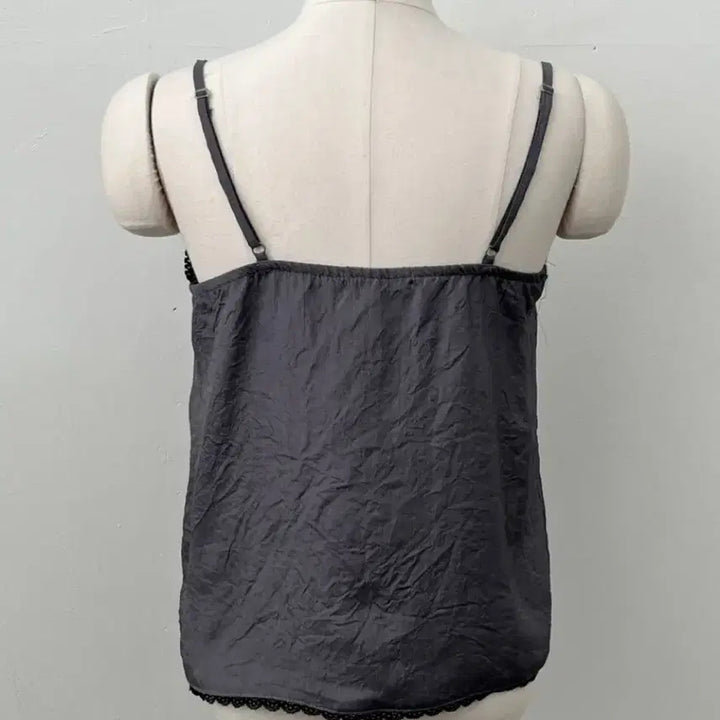 [BUNJANG] Post Motion Marini Satin Lace Camisole / 포스트모니션 마리니 새틴 레이스 나시(새상품)