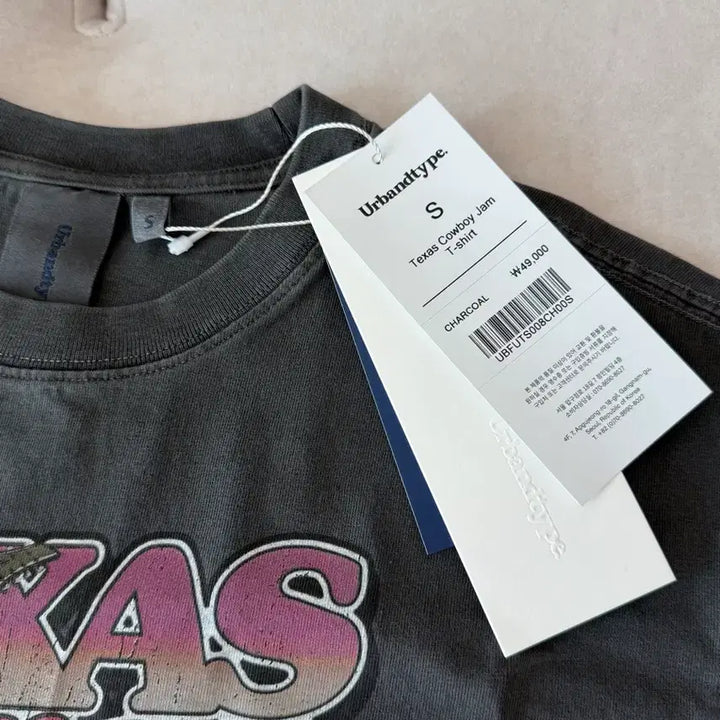 [BUNJANG] Urban Dita Type Texas Cowboy Short Sleeve T-Shirt (New) / (새상품) 어반디타입 텍사스 카우보이 반팔 티셔츠 S
