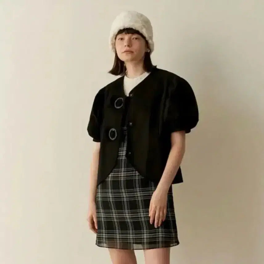 [BUNJANG] Sienne Ribbon Jacket Black / (급전)시눈 리본 자켓 블랙