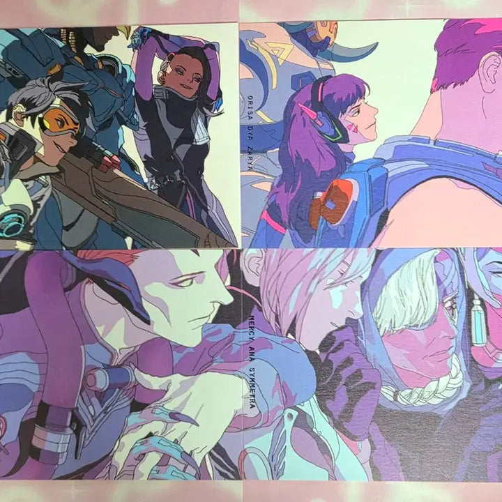 [SOLD OUT] 믽님 오버워치 여캐 엽서 / Ready for Battle 옵치