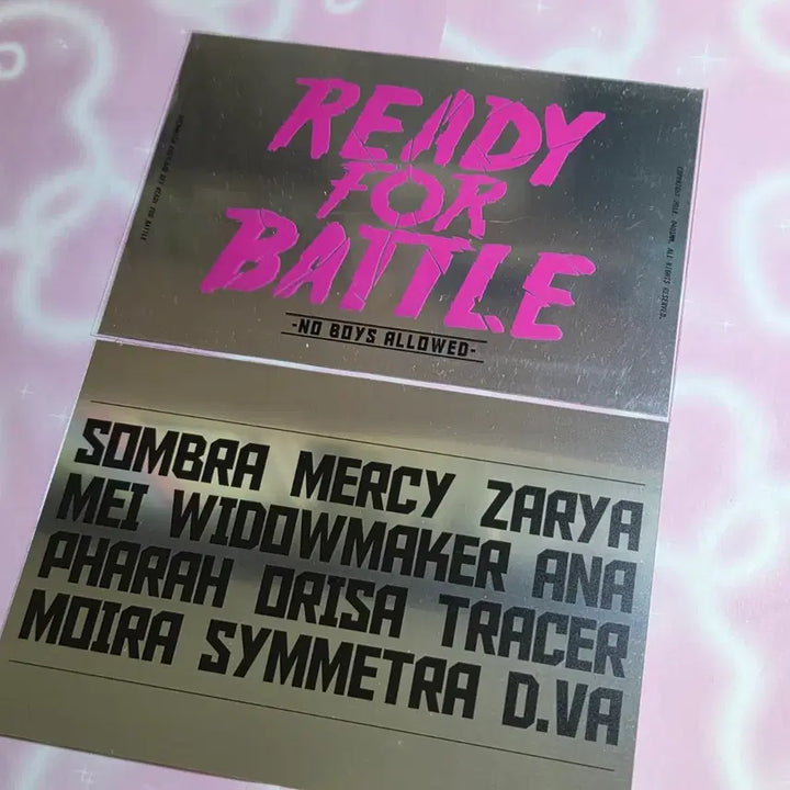 [SOLD OUT] 믽님 오버워치 여캐 엽서 / Ready for Battle 옵치