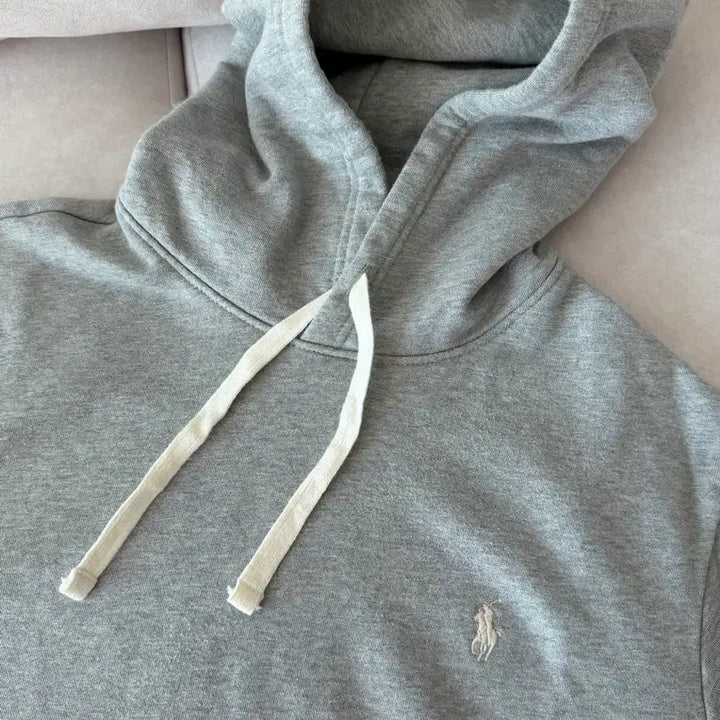 [BUNJANG] Polo Ralph Lauren Grey Hoodie M / (백화점판) 폴로 후드 그레이 후드티 M