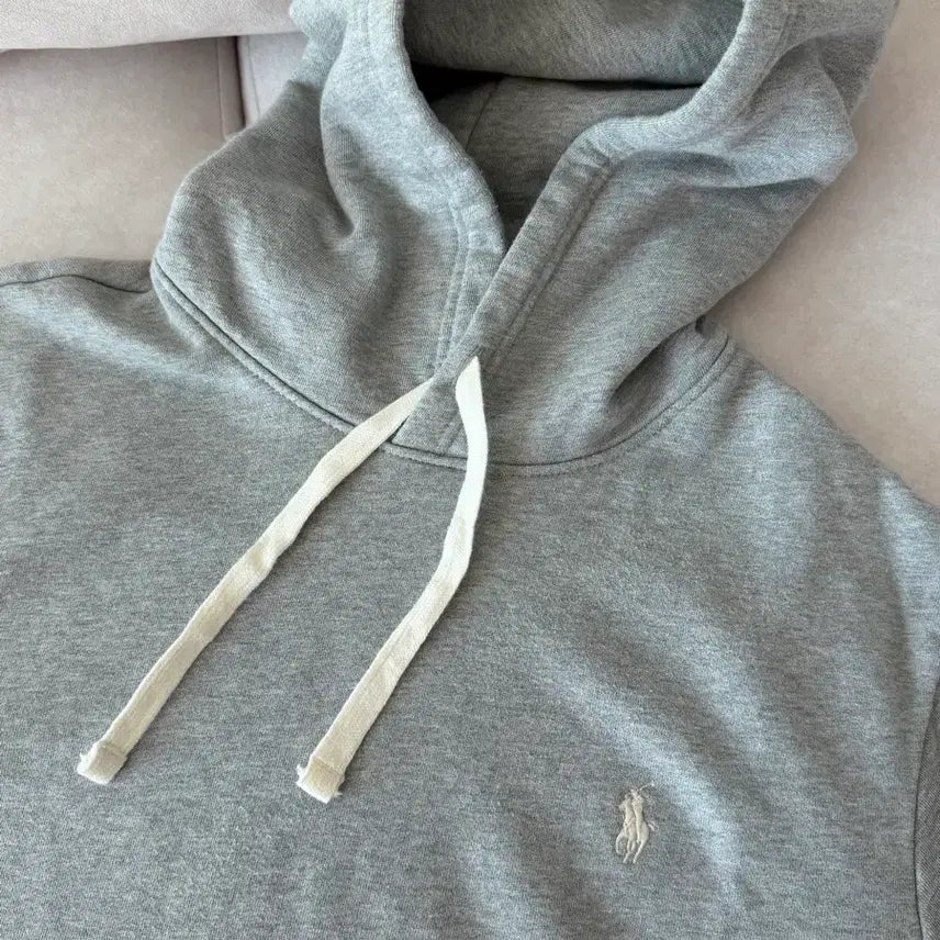 [BUNJANG] Polo Ralph Lauren Grey Hoodie M / (백화점판) 폴로 후드 그레이 후드티 M