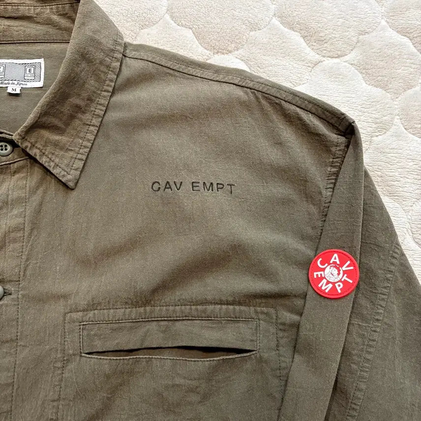 [BUNJANG] Cav Empt Military Shirt Jacket / [M] 23SS 카브엠트 밀리터리 셔츠 자켓