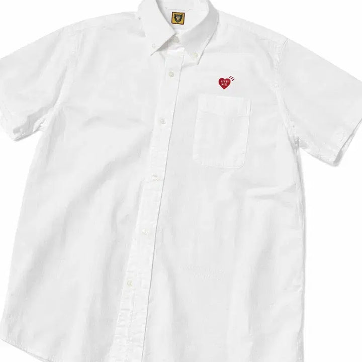 [BUNJANG] Human Made Seersucker Short Sleeve Shirt / 휴먼메이드 시어서커 반팔 셔츠
