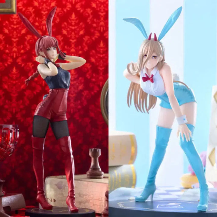 [BUNJANG] Chainsaw Man Makima &amp; Power Bunny Girl Figure (Sealed Bundle Set) / 택포8.6) 체인소맨 마키마&amp;파워 바니걸 피규어(미개봉 일괄)