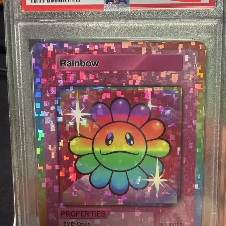 [BUNJANG] Takashi Murakami Rainbow Flower PSA 10 Card / 무라카미 플라워 레인보우 PSA 10 카드