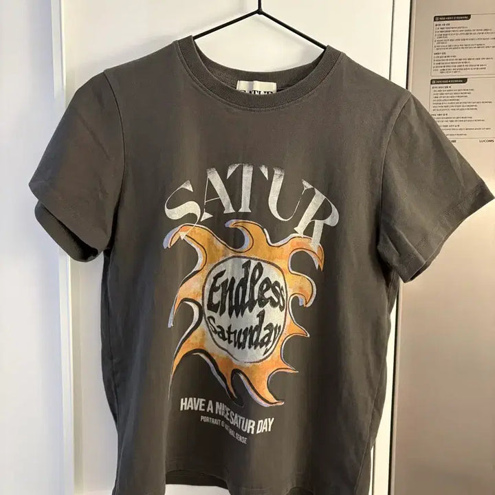 [SOLD OUT] 새터 그래픽티셔츠 WS사이즈