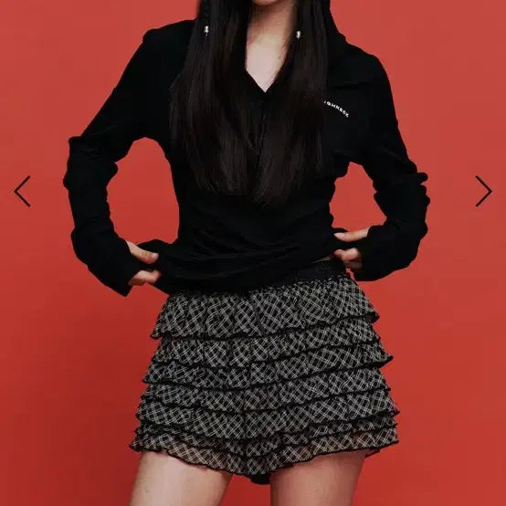 [BUNJANG] Roughneck Hooded Skirt Set / 러프넥 후드 스커트 코디세트