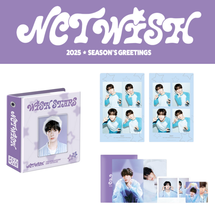 **[Pre-Order] NCT Wish-  2025 SEASON'S GREETINGS [4CUT PHOTO SET,PHOTO PACK,MINI COLLECT BOOK]