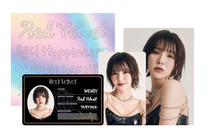 [In Stock MD] Red Velvet - 2023 Red Velvet 4th Concert : 'R to V' - ID CARD + DECO STICKER SET