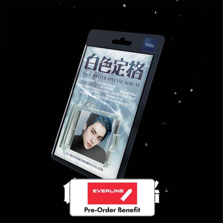 **[Pre-Order] WayV- Winter Special Album "Eternal White [白色定格 ]" + Pre-Order Benefit (SMini ver./Random) (choose ver.)