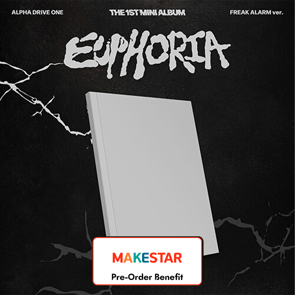 **[Pre-Order] ALPHA DRIVE ONE - 1st Mini Album 'EUPHORIA' + Pre-Order Benefit  (FREAK ALARM Ver.)(Choose Version)
