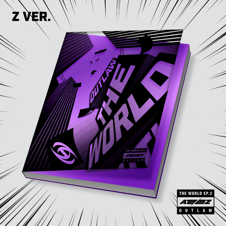 [Free Shipping] ATEEZ - 9th Mini "THE WORLD EP.2" (Random Version)