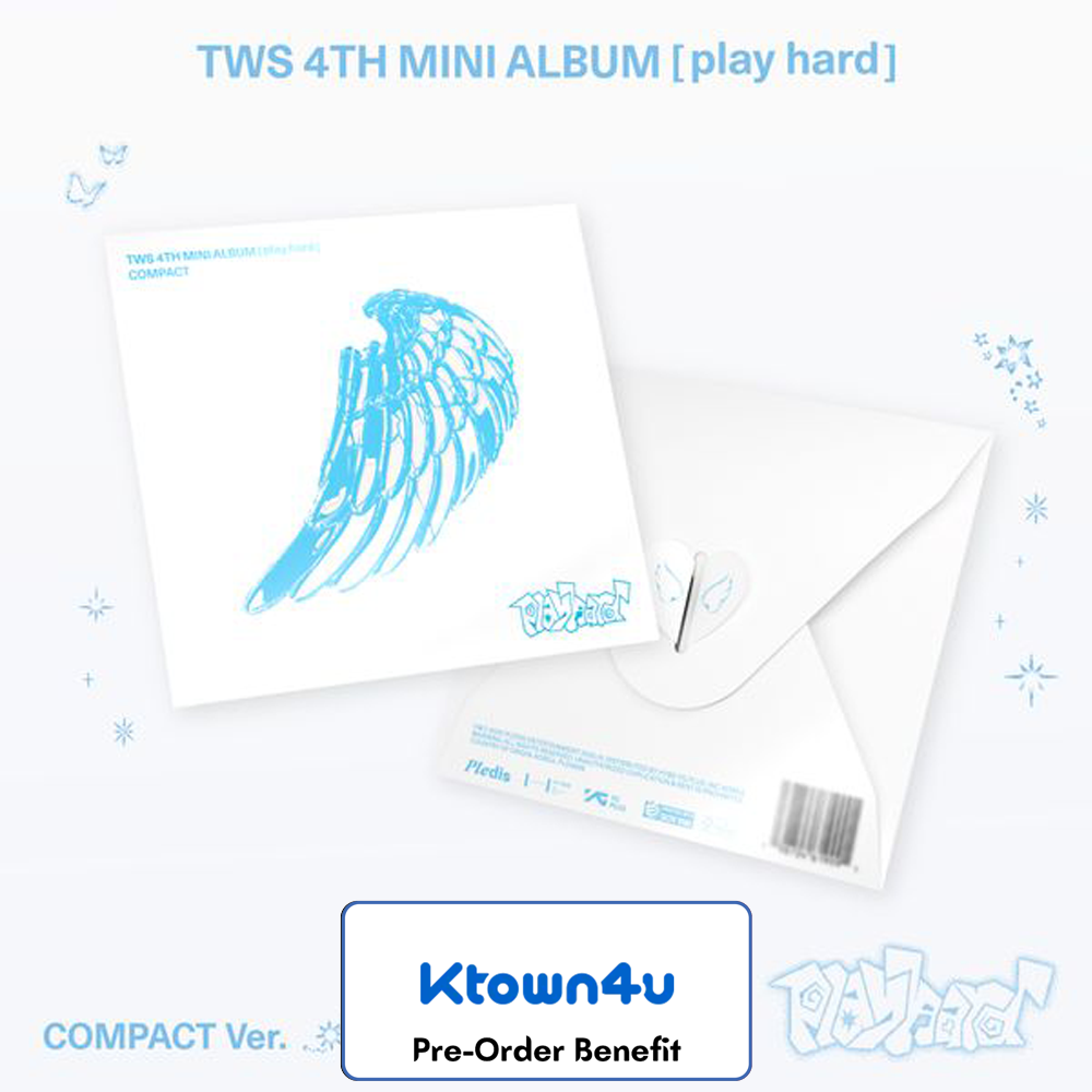 **[Pre-Order] TWS - 4th Mini Album "play hard" + Pre_Order Benefit (COMPACT Ver.)