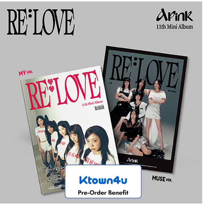 **[PRE-ORDER] Apink -  11th Mini Album 'RE : LOVE' + Pre-Order Benefit