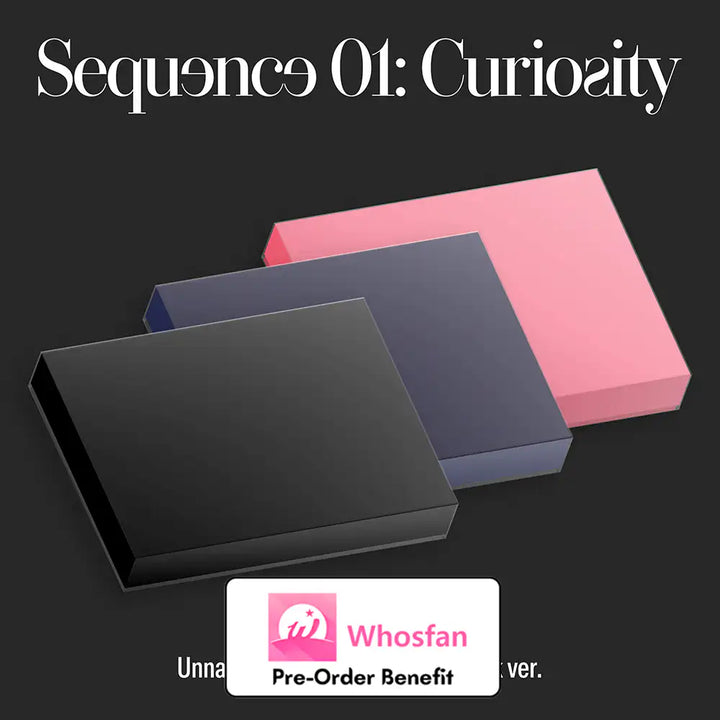 [Pre-Order] AND2BLE  - 1st Mini Alnum ‘Sequence 01: Curiosity’ (Unnatural ver. / Gazed ver. / Break ver.) + LuckyDraw Event(Choose Version)